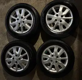 Velg + Ban R14 Copotan Brio
