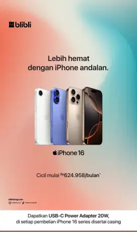 Iphone 16 pro max 256GB garansi resmi GDN