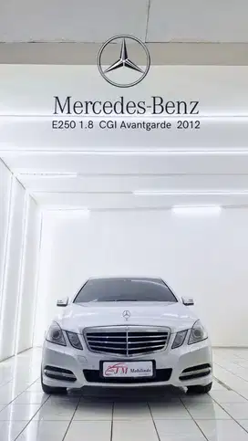Mercedes Benz E250 CGI 1.8 AT 2012