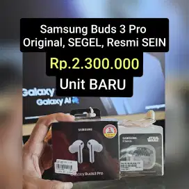 PROMO‼️ Rp.2,300
Samsung BUDS 3 (BARU, SEGEL, ORIGINAL RESMI SAMSUNG)