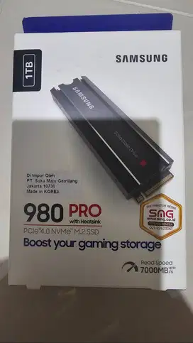 SSD NVMe Samsung 980 Pro 1TB Pcie 4.0