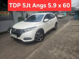 TDP 5Jt Angs Termurah HRV SE 2019 Matic Putih Low Km Like New