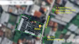 Tanah Ngantong 3122 m2 SHM, Area Vila di Parongpong, Bandung Barat