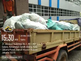 Jasa buang puing sampah