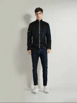 Tracktop Jaket Pria motor - jaket olahraga waterproof impor Hongkong