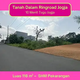 Tanah Area Kota Jogja, Dalam Ringroad Jogja, 10 Menit Tugu Jogja