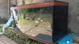 Di jual cepat aquarium merek boyu di bogor
