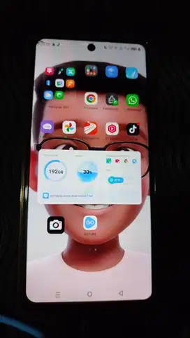 Jual hp Infinix Hot 40i 8+8 256 G setahun pakai