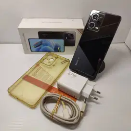 LENGKAP MULUS NO MINUS XIAOMI REDMI NOTE 12 PRO 5G 8/256 BLACK