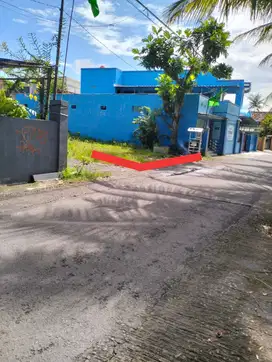 Tanah pekarangan belakang kampus UMY cocok kost hunian
