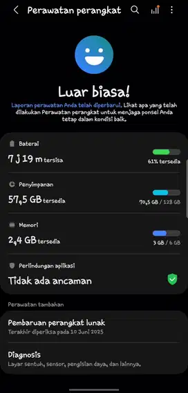 SAMSUNG A70 6/128
