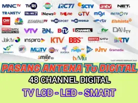 Pasang Antena Tv Digital 48 Siaran