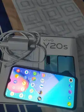 Dijual Cepat! Vivo Y20s 8/256GB Baru 1Minggu Pakai, Mulus Seperti Baru
