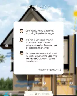 Rumah ready terbaru ditangsel