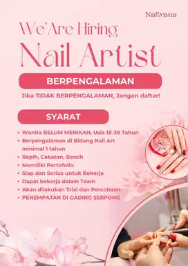 Lowongan Nail Artist