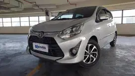 Pajak Panjang TDP 6JT Toyota Agya 1.2 G Bensin-AT 2018 Silver