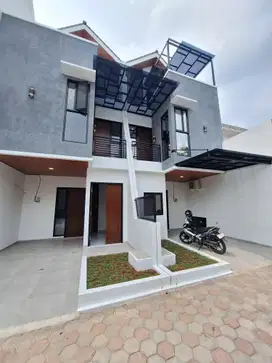 Rumah cantik asri siap huni di Rawamangun