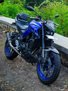 YAMAHA MT25 BIRU PLAT KBB