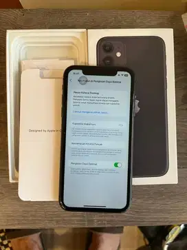 Iphone 11 64 Gb lengkap noken