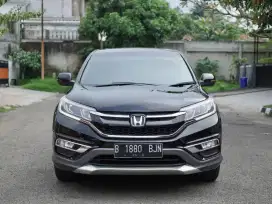 CRV Prestige AT 2015 Hitam | Sunroof | Full Orisinal | Siap Pakai!