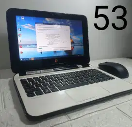 Touchscreen HP Pavilion TS 10 AMD A4-1200 SSD 128GB baterai 3 Jam
