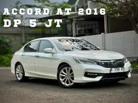 DP 5JT | KM 42RB | Honda Accord 2.4 VTi-L AT 2016 Putih