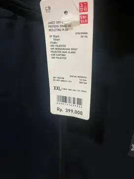 Jaket uniqlo olahraga
