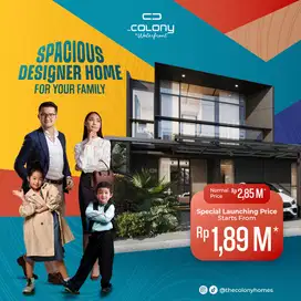CLUSTER COLONY WATERFRONT AT LIPPO CIKARANG