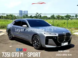 BMW 735i G70 M-SPORT NIK 2023 FULL OPTION