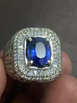 Batu Blue Sapphire Afrika 4 Cts