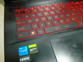 Laptop gaming msi core i5 gen 11 ram 16gb gtx 1650