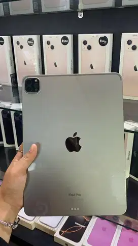 ipad pro M2 256 wifi kondisi mulus fullset original no minus bergarnsi