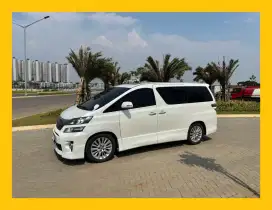 CASH Toyota Vellfire Alphard ZG CBU Pilot Seat 2012 Putih Antik!