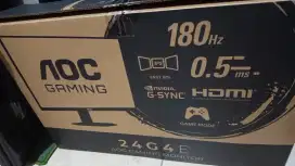 Led aoc 24 inc 180hz second pembelian 2025