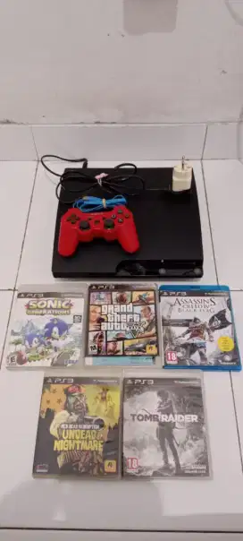 Dijual PS3 Slim 500GB – Siap Main, Lengkap & Mulus!