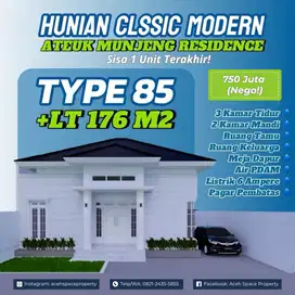 Dijual Rumah Classic di Ateuk Munjeng Baiturrahman - Dekat Jalan Raya!