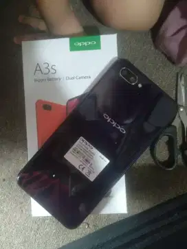 jual oppo a3s ram 6/64 fullsett