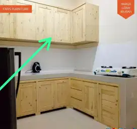 Kitchen set kayu jati belanda