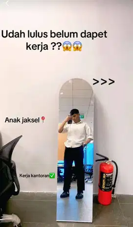 Kerja kantoran loker daerah Jaksel untuk all +mess