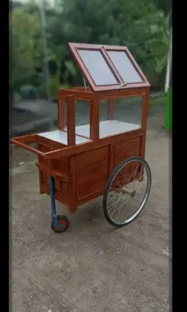 Gerobak buah dan rujak