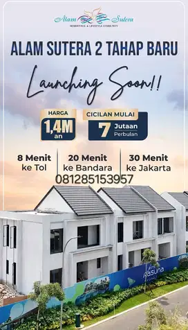 Cluster Vola @Sutera Rasuna Harga Mulai 1M-an limited unit