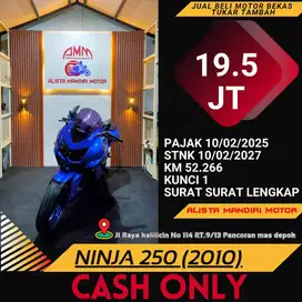 KAWASAKI NINJA 250 2010 KM RENDAH RASA BARU