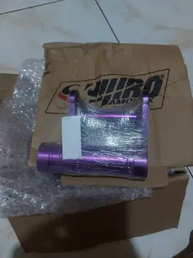 Mounting shijiro amorex +3cm, untuk mio sporty (ungu)