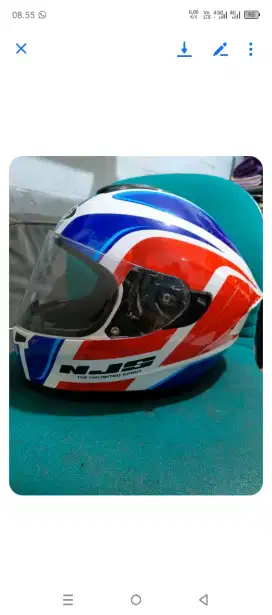 NJS fulface zx1 tricolor