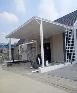 Kanopi Bedi holo atap alderon
