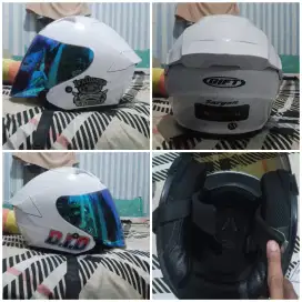 Jual BU secepatnya Helm Merk Gift SARGON no minus