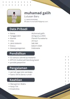 info loker lulusan pondok
