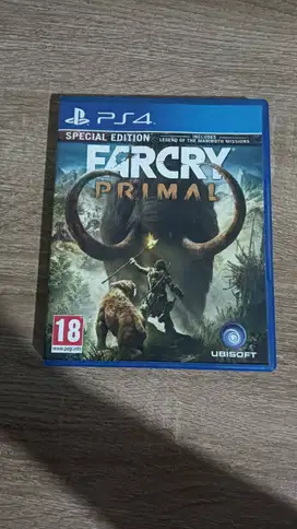 Dijual Cepat kaset BD PS 4 Far Cry Primal Special Edition BU