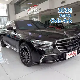 Mercedes Benz S450 L 2024 NIK 2023 Black Brown Mercy S 450 S450L Hitam