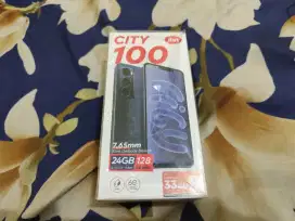 Like New Itel City 100 Ram 8+16 Internal 128 Fullset